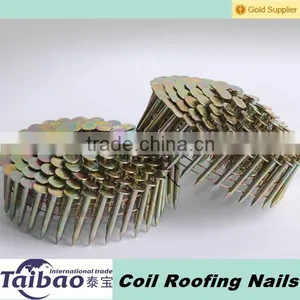 Coil Roofing Nails 1" x .120" Smooth Shank Electrogalvanized thumbnail-1