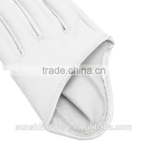 pu Dress Leather Half Gloves thumbnail-5