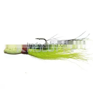 Wholesale Bass Fishing Lure Bucktail Jig Fly Fishing Bait thumbnail-3