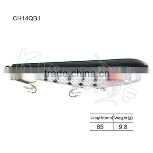 CH14QB1 Hard Stick Pencil Fishing Bait Topwater Pencil Bass Fishing Lure thumbnail-1