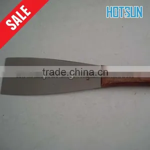 Stainless Steel Spatula With Wooden Handle Stainless Steel Ink Spatulas thumbnail-1