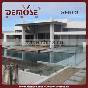 Swimming Pool Handrail With Stainless Steel Railing Glass Clip thumbnail-1
