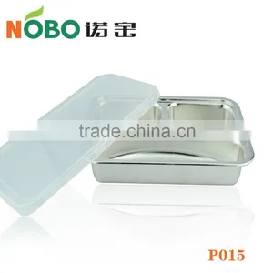 Deep Stainless Steel Food Contain Tray/food Tray With 3 Compartments With High Quality Quality Choice thumbnail-1