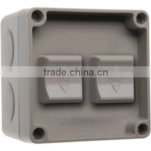 Weatherproof Double Switch 250V 20A thumbnail-1