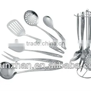 7pcs Stainless Steel Kitchen Tools Made in Jieyang Factory Directly thumbnail-1