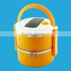 Personalized Food Grade Stainless Steel Lunch Box 3 Bowls Container thumbnail-6