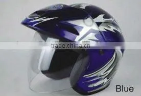 Prowel Blue Color Racing Open Face Helmets /Motorcycle Helmets thumbnail-1