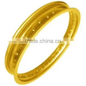 WM 36 Holes Golden Alloy Motorcycle Rims Wheel Rims thumbnail-1