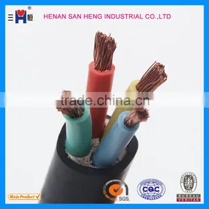 Flexible Low Voltage Rubber Cable Electrical Wire Freeze Deicing Flat Heating Cable thumbnail-3