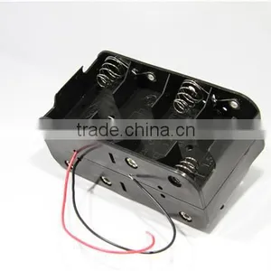 BH281 Battery Holder , 8 C Battery Holder With Leads,battery Holder,back to Back Battery Holder thumbnail-1
