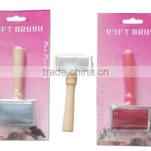 Wooden Pet Brush thumbnail-1