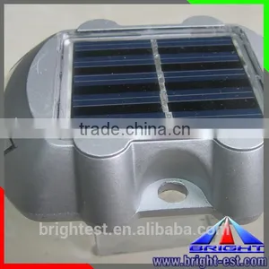 0.3wp Constant Light or Flashing Traffic Signal Lights,Full Size Solar LED Road Studs thumbnail-6