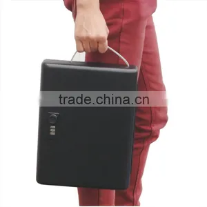 Wholesale - MC500 Microault Combination Small Car Gun Pistol Portable Security Storage Steel Safe Box (Ipad Box),file Safe thumbnail-1