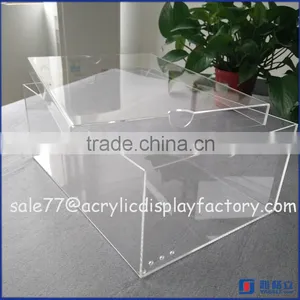 2016 New Design Display High Quality Acrylic Storage Box Clear Acrylic Display Box thumbnail-1