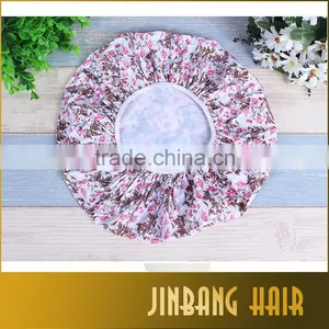 Top Quality Lace Design Shampoo Bath Shower Cap for Lady thumbnail-6