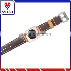 For Apple Watch Leather Loop Band,1:1 Original Magnetic Genuine Leather Loop Band for Apple Watch thumbnail-6