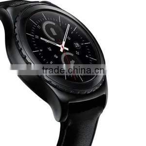 Genuine Leather Strap Custom Watch Band For Samsung Gear 2 Smart Watch thumbnail-2