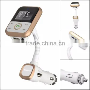 Car Kit Wireless Bluetooth FM Transmitter MP3 Player SD USB + Remote Handsfree thumbnail-1