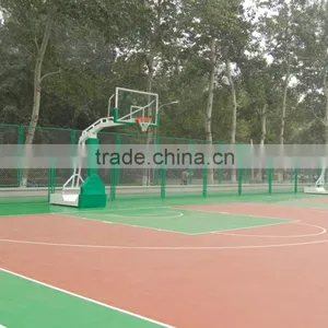 Silicon PU Material Portable Basketball Court Sports Flooring thumbnail-1