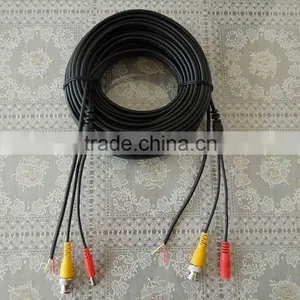 50m CCTV Cable:BNC+DC+Signal Component Cable for CCTV Camera,Black thumbnail-1