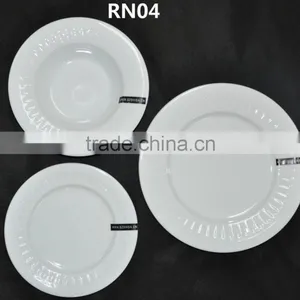 Factory Emboseed Unique Design Porcelain Plates thumbnail-5