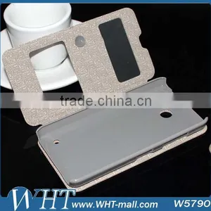 Luxury Flip Cover Case for Nokia Lumia 530, PU Leather for Nokia Lumia 530 Case With Window thumbnail-4