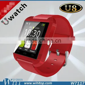 New Product Sport Water Resistant Bluetooth Android Smart Watch U8 for Smart Phone thumbnail-1