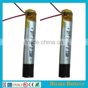 Customized 3.7v 70350 90mAh Round Lithium Polymer Battery for Ecig Quality Choice thumbnail-4