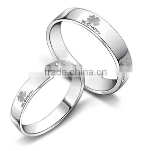 316l Stainless Steel Ring For Couple Surgical Steel Wedding Ring thumbnail-6