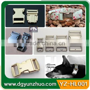 Wholesale Side Release Buckles/metal Buckles For Dog Collars, Curved Metal Buckles thumbnail-1