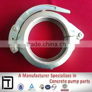 DN80 Concrete Pump Pipe Snap Coupling Putzmeister Clamp thumbnail-5