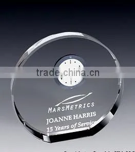 Wholesale Crystal Round Clock Weeding Gift thumbnail-1