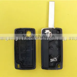Remote Flip Folding Key Fob Case 3 Buttons for Peugeot 407 CE0536 thumbnail-5