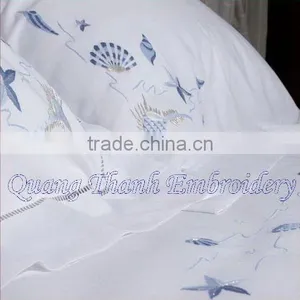 Hand Embroidery Bedding Set thumbnail-1