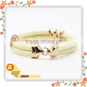 Green Genuine Sting Ray Bracelet for Women thumbnail-6