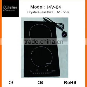 SAA Europe Style 30cm 2 Zones Induction Wok in Small Kitchen Appliance thumbnail-4