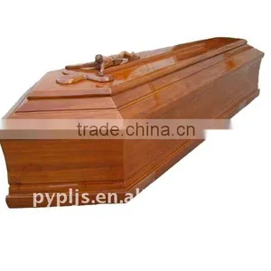 Antique Wooden Coffin H03 thumbnail-1
