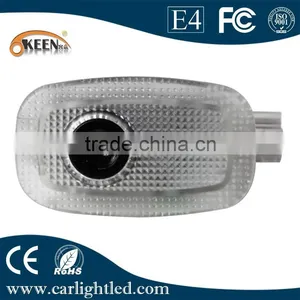3D Led Car Door Logo Light 12V Interior Dome Lamp Easy Installation for W221 2006-2013 thumbnail-1