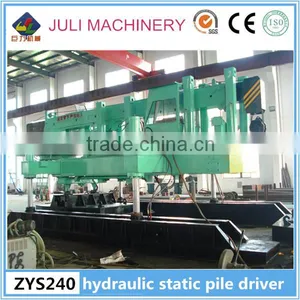 China Famous Brand New ZYS240 B-B Hydraulic Static Pile Driver With Best Price for Vietnam, Indonesia thumbnail-1