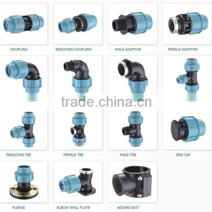 PP Compression Fittings for Irrigation/Push-fit PP Fittings thumbnail-1