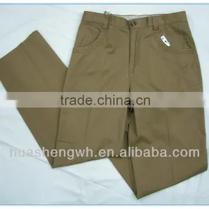 Khaki Man's Fashion Cotton Casual Trousers Pants 2013 Manufacturer thumbnail-1