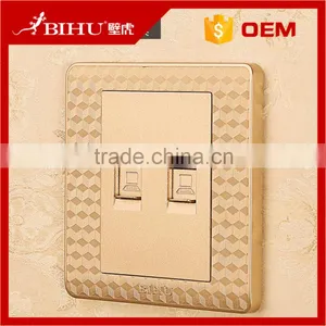 Best Factory Outlet RJ11/telephone RJ45/data Network Single/double Wall Socket Universal Standard thumbnail-2