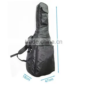 Big Size Comfortable Soft Thick Black Guitar Gig Bag Wholesale YQB005 thumbnail-2