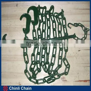 G70 Binder Chain With Clevis Grab Hook, Banding Lashing Chain thumbnail-1