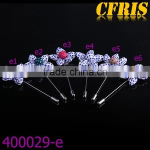 2016 New Arriving Spot Flower,six Color Cloth Lapel Pin E1-f6 thumbnail-1