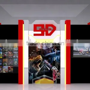 Professional 9D Cinema Equipment Simulator Movies Luxury Seats thumbnail-1