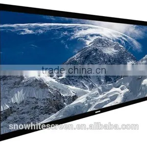 16 9 Fixed Frame Screen Home Cinema Projector Screen Projection Screen Manufacture Factory thumbnail-6