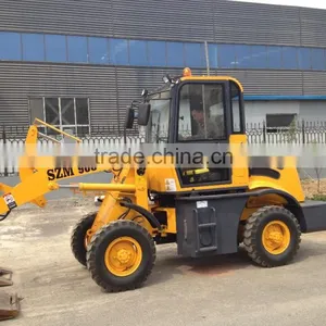 Yellow SZM908 Wheel Loader for Small Capacity thumbnail-2