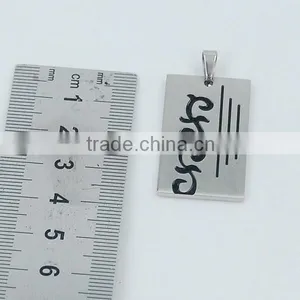 Stainless Steel Stamping Tags Pendants 20mm Dia thumbnail-3