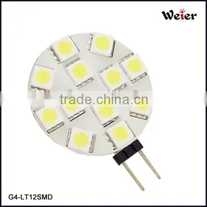 G4 6 SMD LED Warm White Marine Light Bulb Lamp DC 12 Volt thumbnail-3